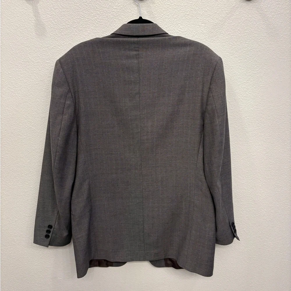 Missoni Mens Wool Blazer Suit Sport Coat 3 Button Grey/Brown 42R Made in Italy